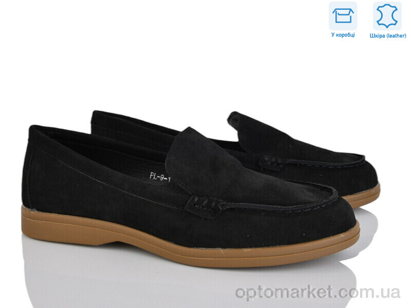 Купить Туфлі жіночі PL9-1 Lemon чорний, фото 1