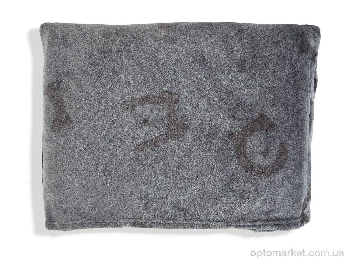Купить Пледи унісекс Плед (11322) grey 150х200 Obuvok сірий, фото 2