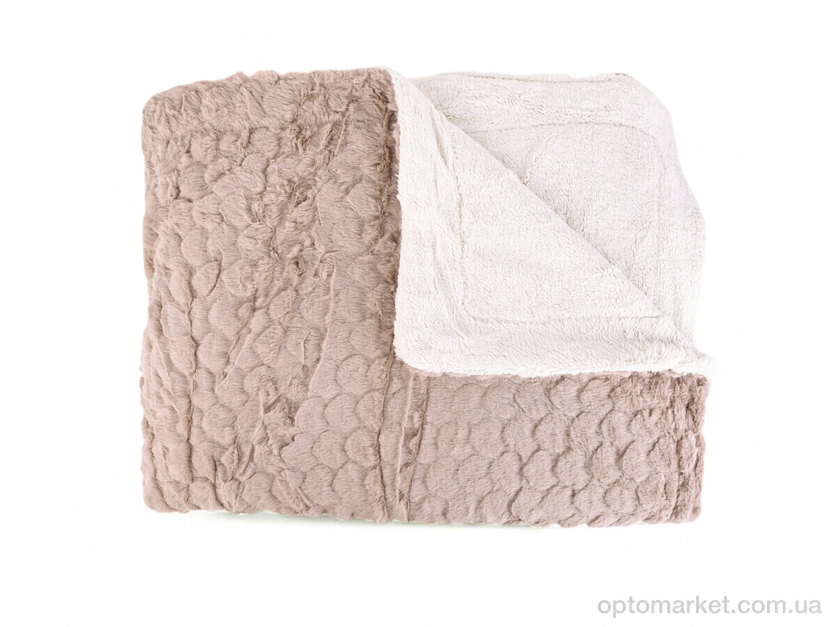 Купить Пледи унісекс Плед LISA рукавичка полуторне(Р) 160х200 11401 beige Lisa бежевий, фото 1