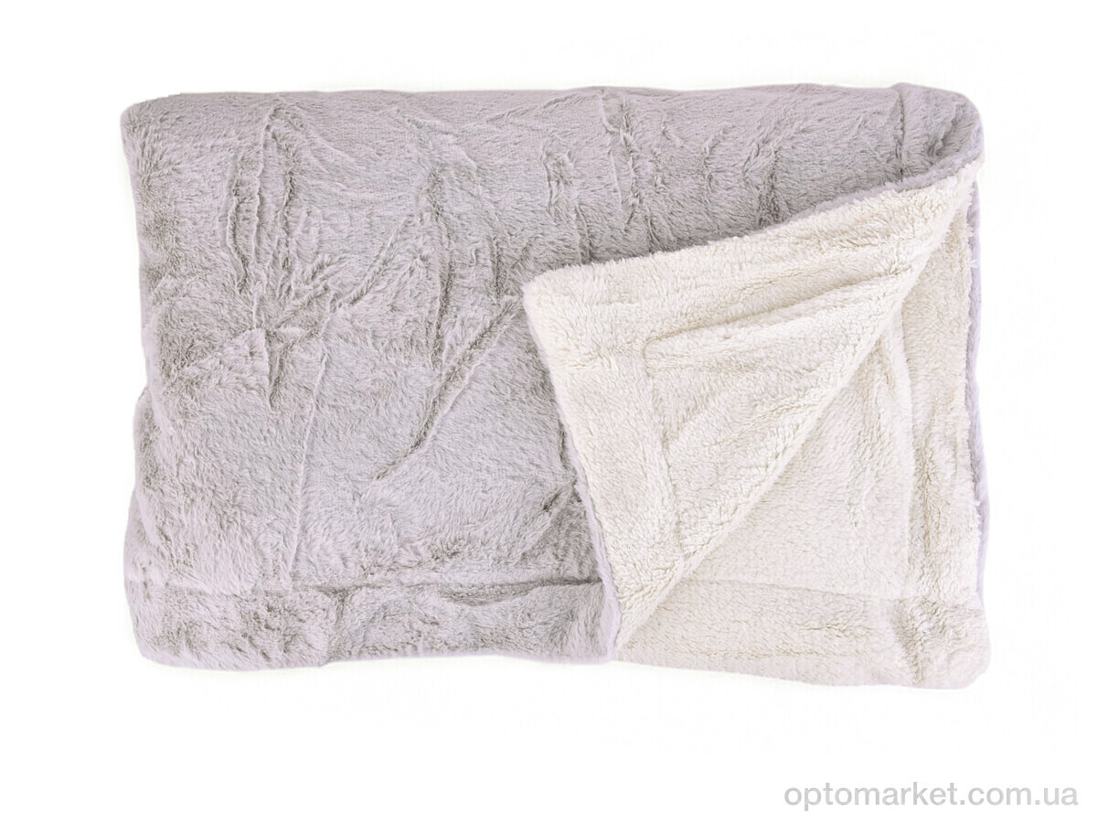 Купить Пледи унісекс Плед LISA рукавичка полуторне(Р) 160х200 11401 l.grey Lisa сірий, фото 1