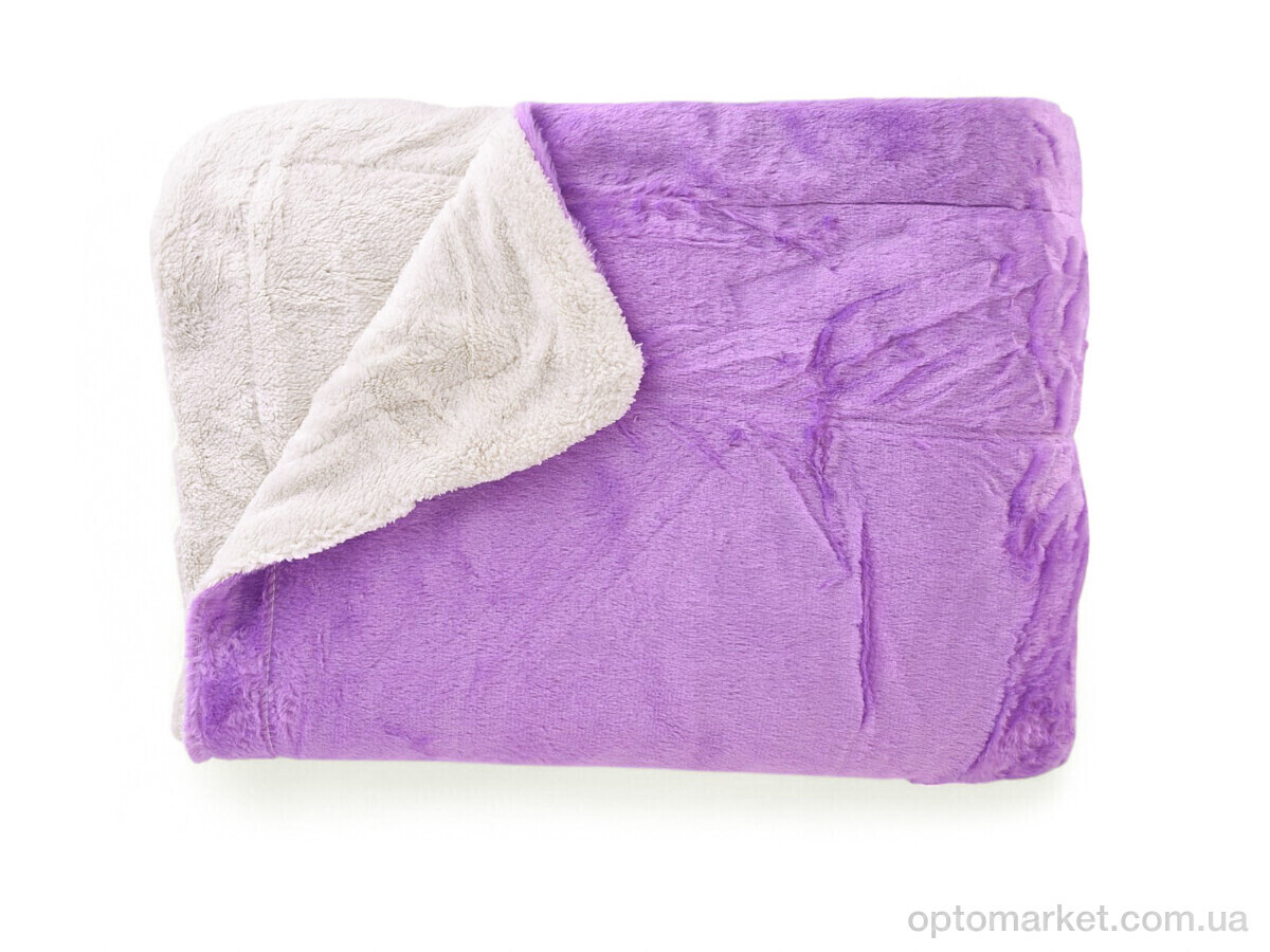 Купить Пледи унісекс Плед LISA рукавичка полуторне(Р) 160х200 11401 violet Lisa фіолетовий, фото 1