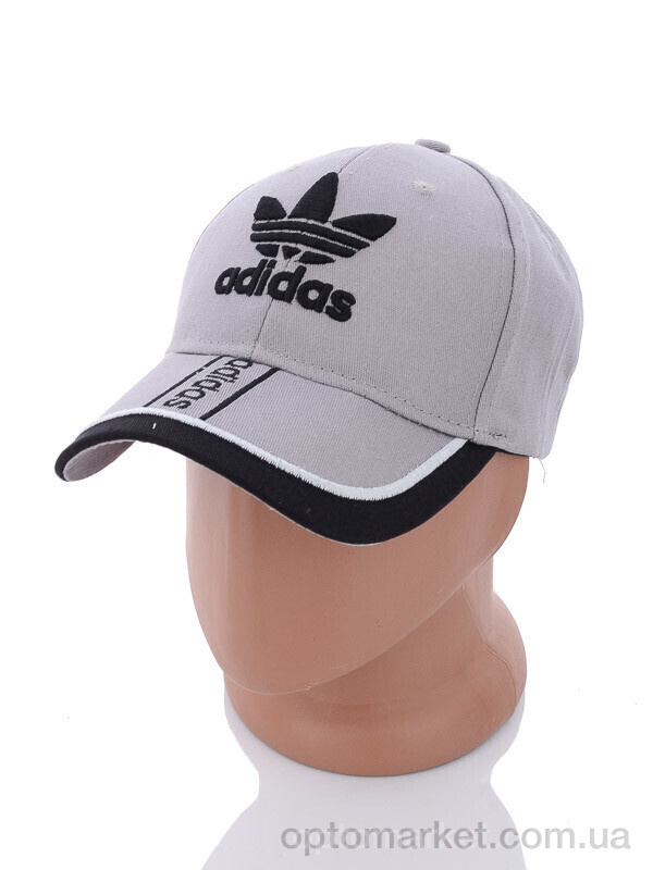 Купить Кепка чоловічі PM016-4 grey A.idas сірий, фото 2