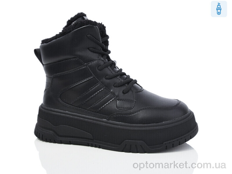 Купить Черевики жіночі PM3940-2 Purlina чорний, фото 1