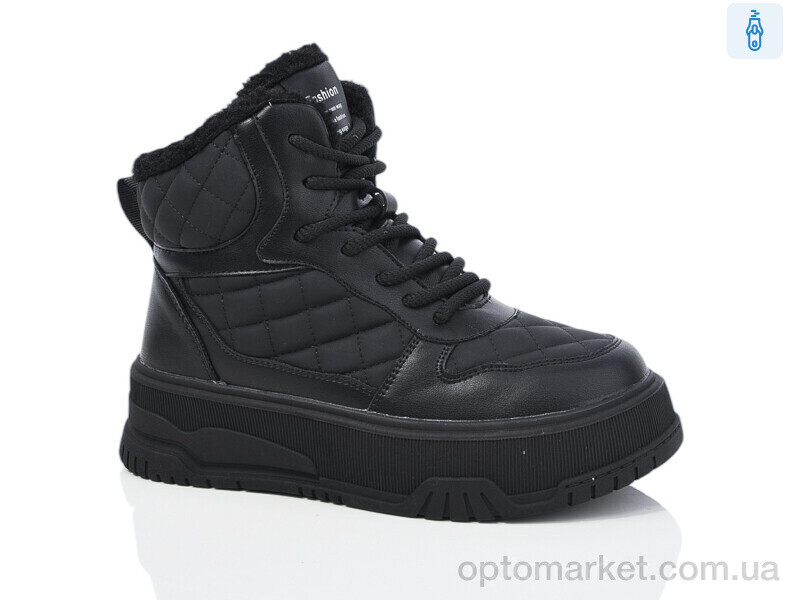 Купить Черевики жіночі PM3941-1 Purlina чорний, фото 1