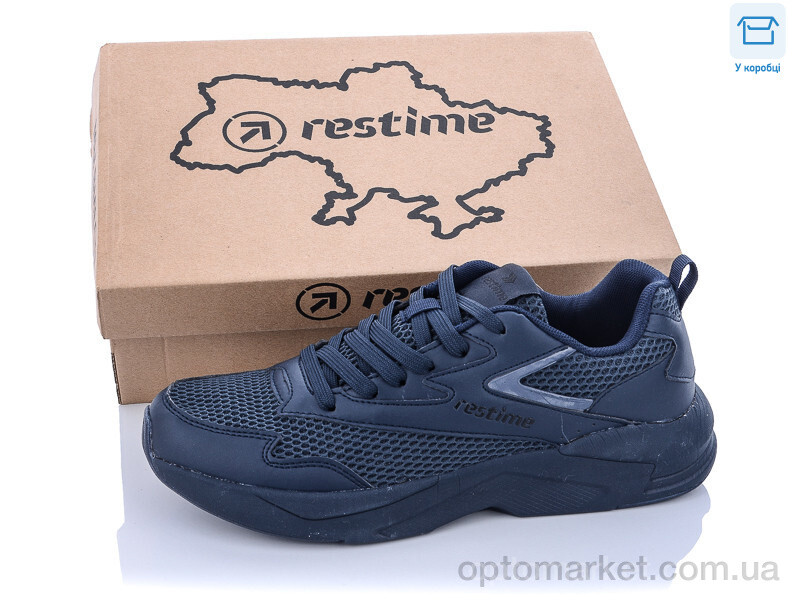 Купить Кросівки чоловічі PML22066 navy Restime синій, фото 1