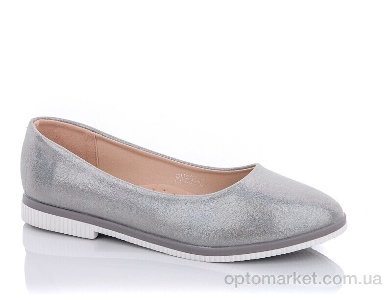 Купить Балетки жіночі PN601-2 Horoso графіт, фото 1