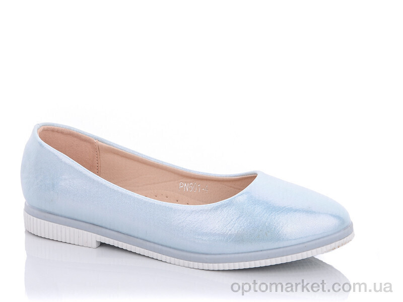 Купить Балетки жіночі PN601-4 Horoso блакитний, фото 1