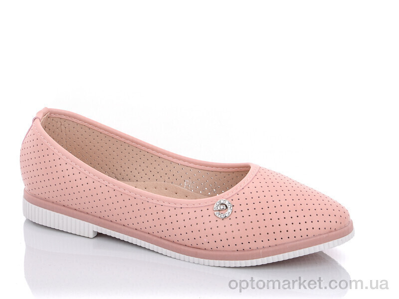 Купить Балетки жіночі PN608-33 Horoso рожевий, фото 1