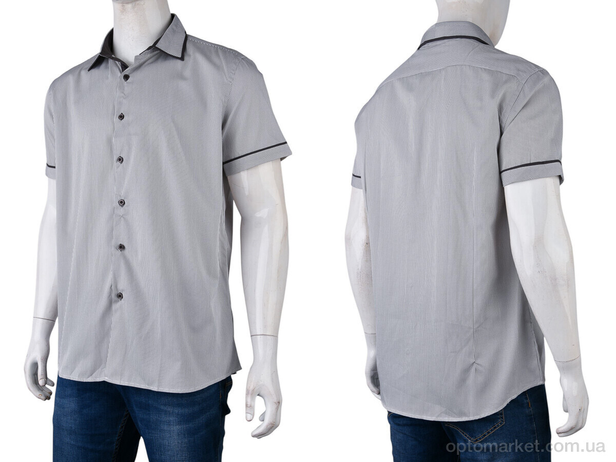 Купить Сорочка чоловічі PO148 (12178) black Bendu чорний, фото 3