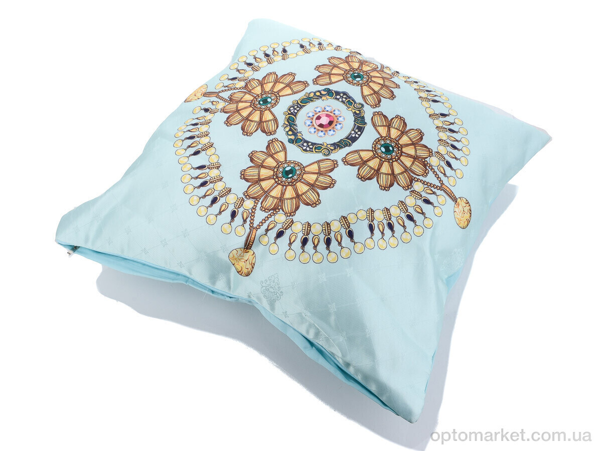 Купить Подушка унісекс Подушка атлас 07942-1 зелений (45x45) Obuvok зелений, фото 1