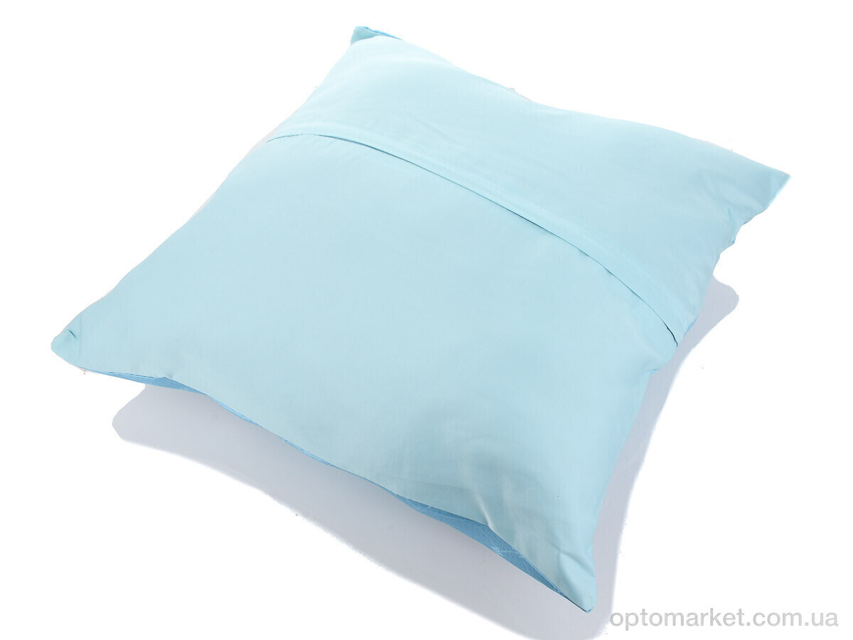 Купить Подушка унісекс Подушка атлас 07942-6 блакитний (45x45) Obuvok блакитний, фото 2