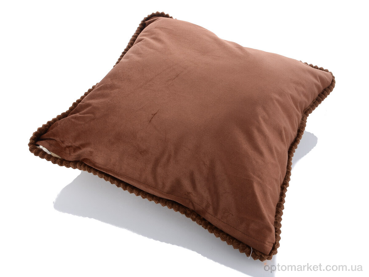 Купить Подушка унісекс Подушка гобелен 07954 бежево-коричневий (50x50) Obuvok бежевий, фото 2