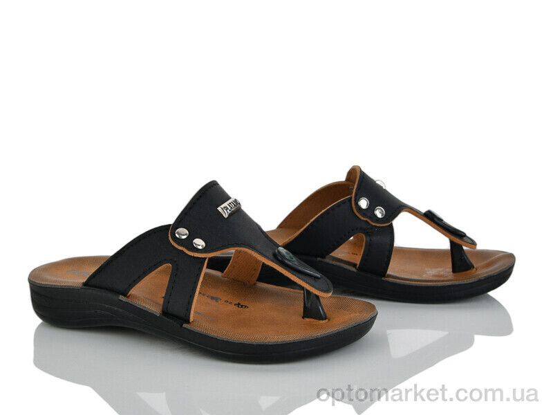 Купить Шльопанці дитячі Polomax чорний Polomax чорний, фото 1