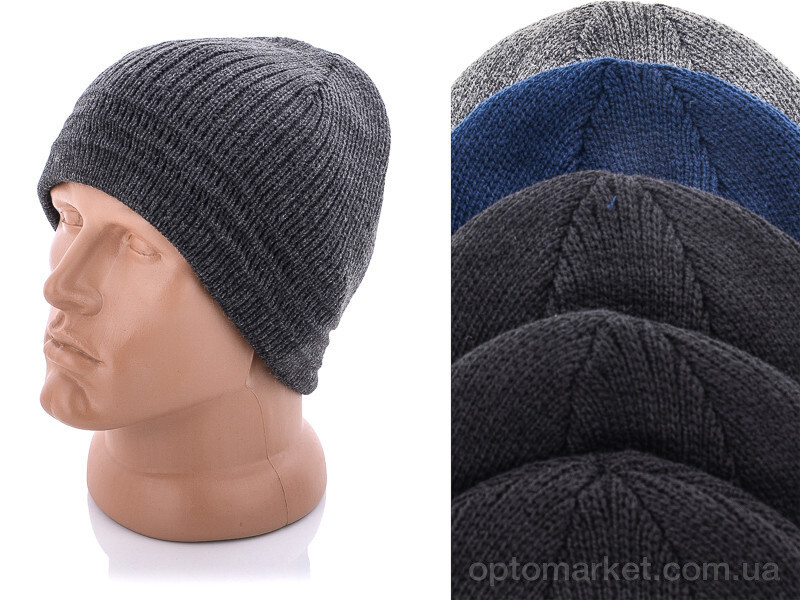 Купить Шапка чоловічі Полоска флис mix Red Hat мікс, фото 1