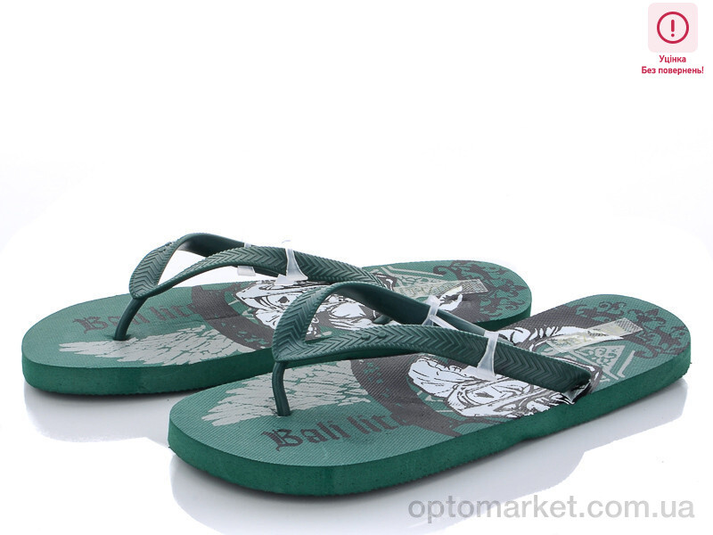 Купить Шльопанці чоловічі Poon УЦЕНКА 716 Marizel зелений, фото 1