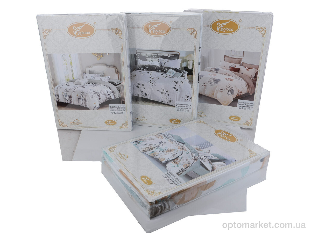 Купить Постільна білизна унісекс Постільна білизна 06-54 (3) mix (150x210) полуторна Koloco мікс, фото 1