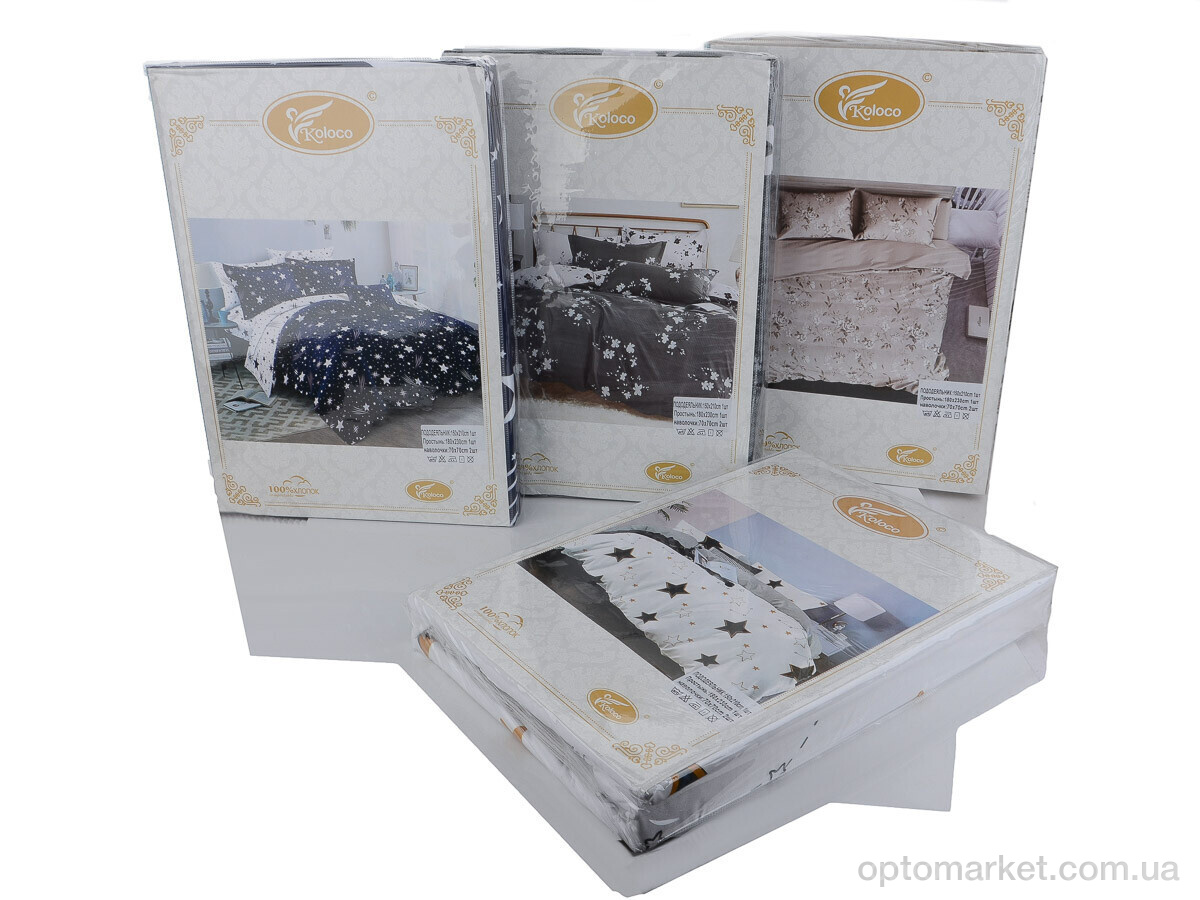 Купить Постільна білизна унісекс Постільна білизна 06-54 (4) mix (150x210) полуторна Koloco мікс, фото 1