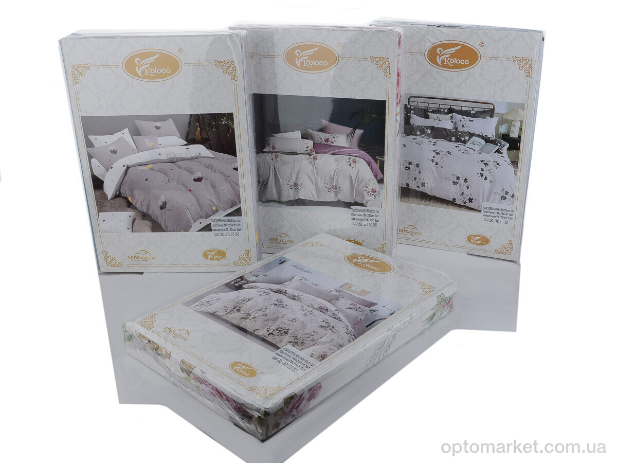 Купить Постільна білизна унісекс Постільна білизна 06-54 (5) mix (150x210) полуторна Koloco мікс, фото 1