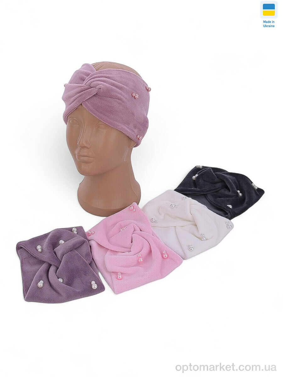Купить Пов'язка дитячі Пов'язка дівчинка велюр 003-4 mix STARK мікс, фото 1