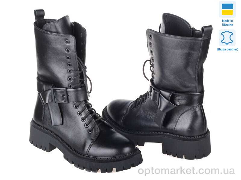 Купить Черевики жіночі Prime L-3340-3591 L BLACK KOGA Prime чорний, фото 1