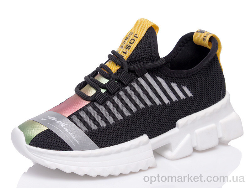 Купить Кросівки жіночі Prime N-19092 black Prime чорний, фото 1