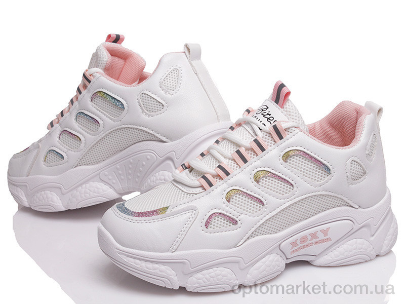 Купить Кросівки жіночі Prime N107 white-pink Prime білий, фото 1