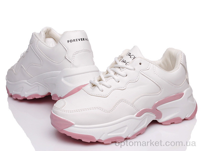 Купить Кросівки жіночі Prime NAF11 PINK-WHITE Prime білий, фото 1