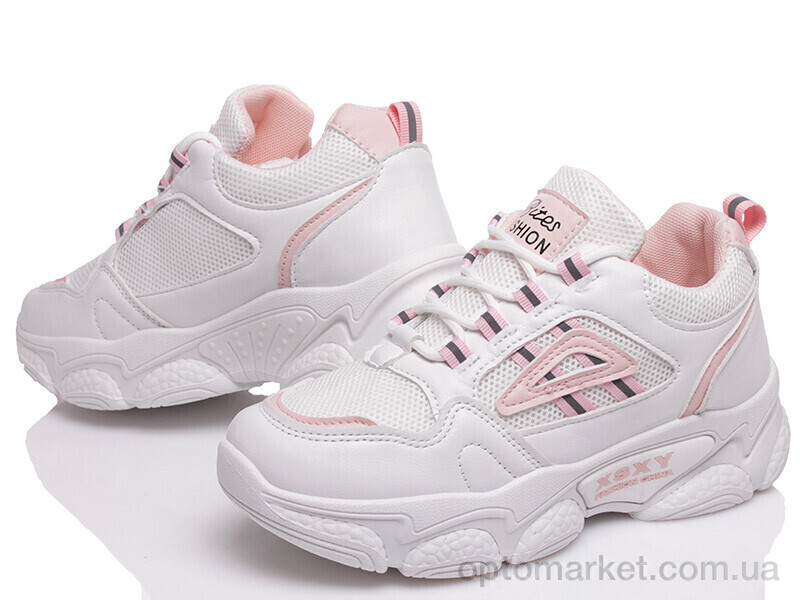Купить Кросівки жіночі Prime P-N111 white-pink Prime білий, фото 1