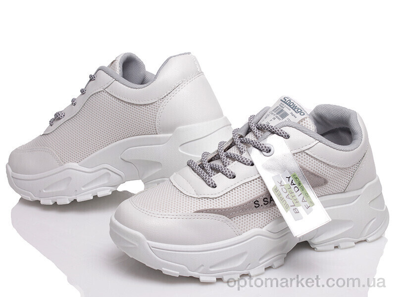 Купить Кросівки жіночі Prime P-N131 white-gray(36-40) Prime білий, фото 1