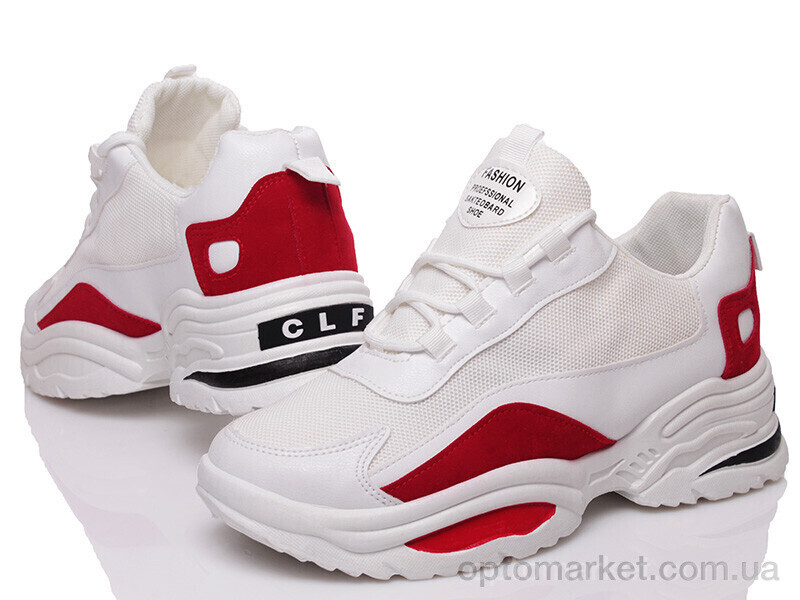 Купить Кросівки чоловічі Prime P-NA 550 white-red(40-44) Prime білий, фото 1
