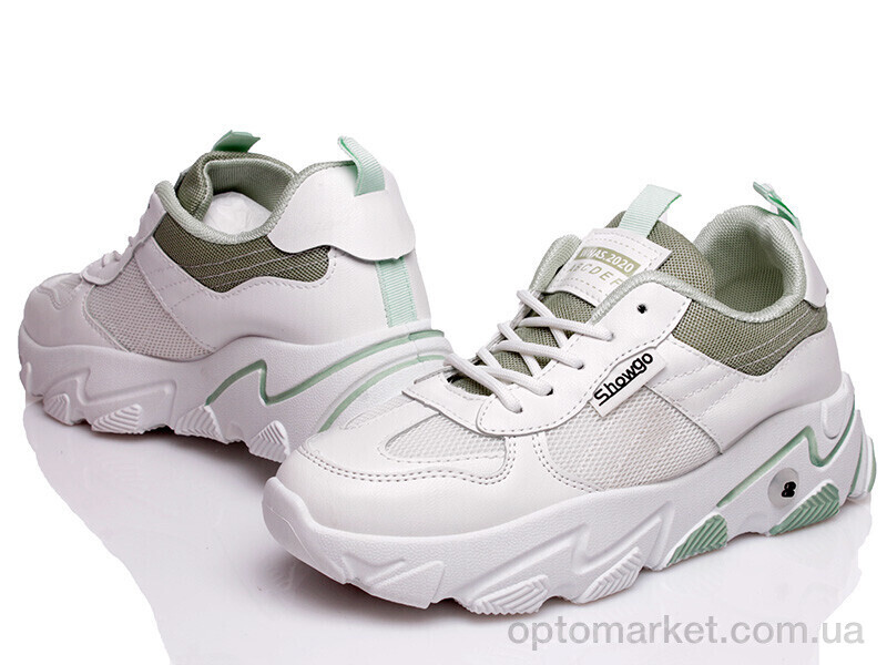 Купить Кросівки жіночі Prime P-NCK020 WHITE-OLIVE(37-39) Prime білий, фото 1