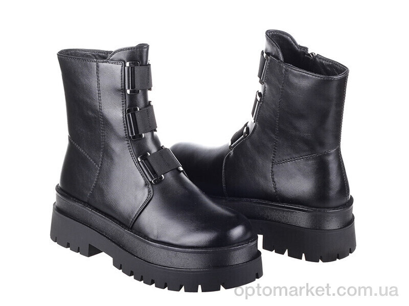 Купить Черевики жіночі Prime SCR0320-39B BLACK KOGA-1 Prime чорний, фото 1