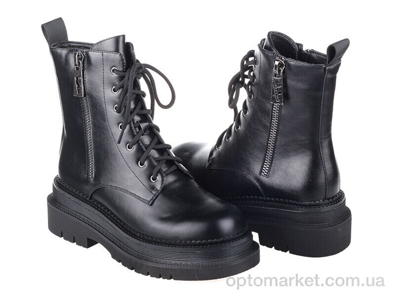 Купить Черевики жіночі Prime SCR0320-52 BLACK KOGA-1 Prime чорний, фото 1