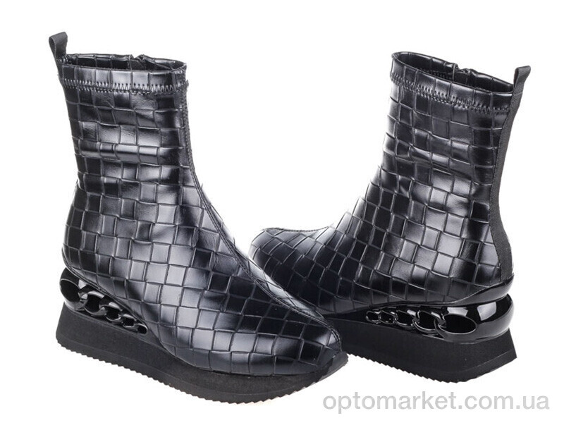 Купить Черевики жіночі Prime SCR0511-02 BLACK KOGA-1 Prime чорний, фото 1