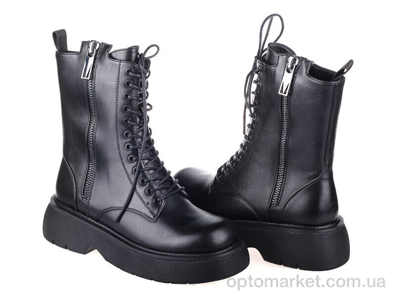 Купить Черевики жіночі Prime SCR0511-06 BLACK KOGA-1 Prime чорний, фото 1