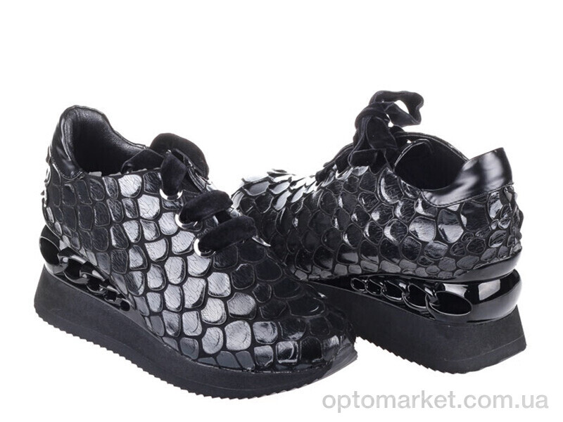 Купить Туфлі жіночі Prime SCR0511-11 BLACK LAK-1 Prime чорний, фото 1