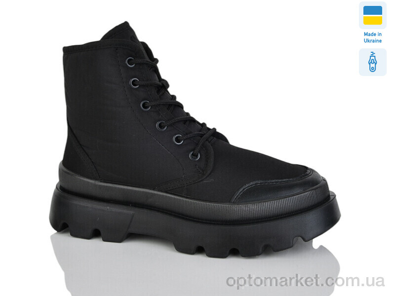 Купить Черевики жіночі Прогрес Ж5409 чорний Progress чорний, фото 1