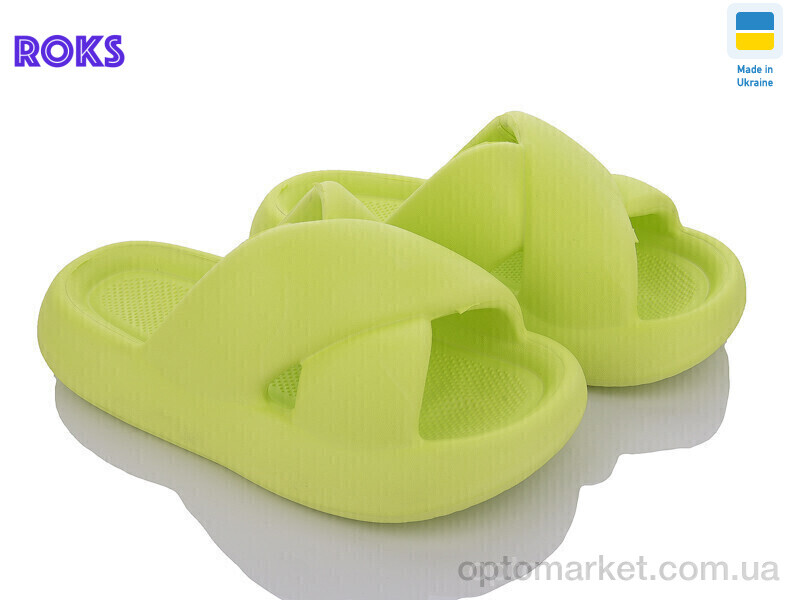 Купить Шльопанці жіночі Progress 138 салатовий Progress зелений, фото 1