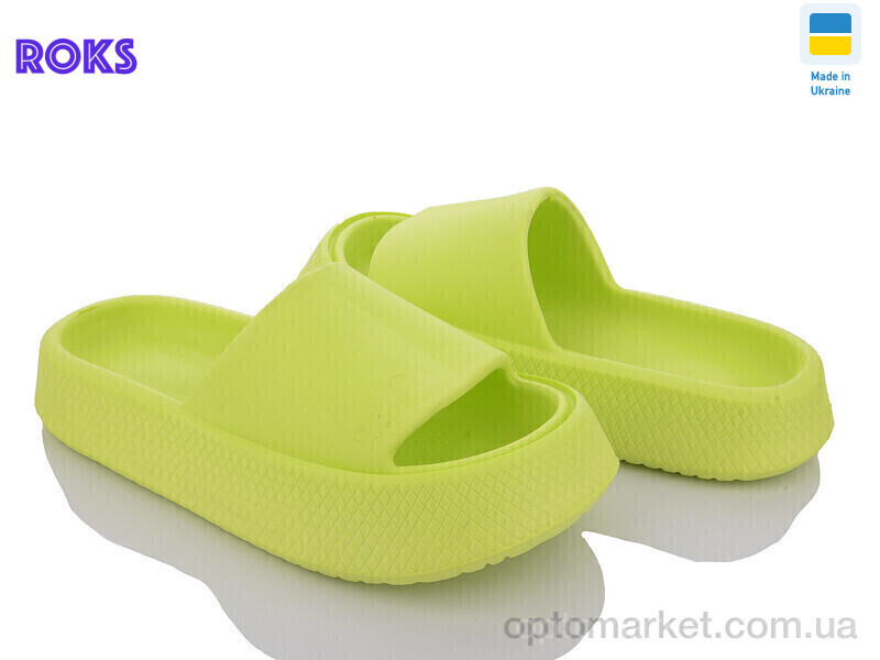 Купить Шльопанці жіночі Progress 139 салатовий Progress зелений, фото 1