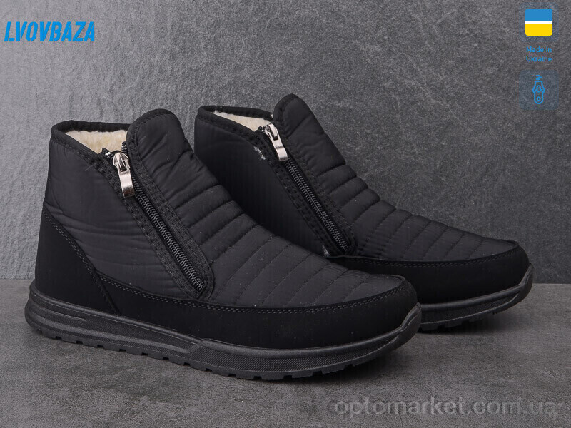 Купить Черевики чоловічі Progress 4236 чорний Progress чорний, фото 2