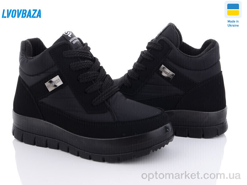 Купить Черевики жіночі Progress 4505 Progress чорний, фото 1