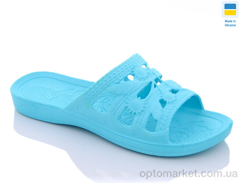Купить Шльопанці жіночі Прогресс Ж112 бирюза Progress блакитний, фото 1