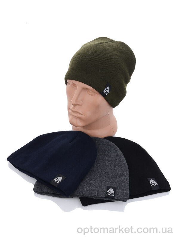 Купить Шапка чоловічі Прямая флис mix N.ke мікс, фото 2