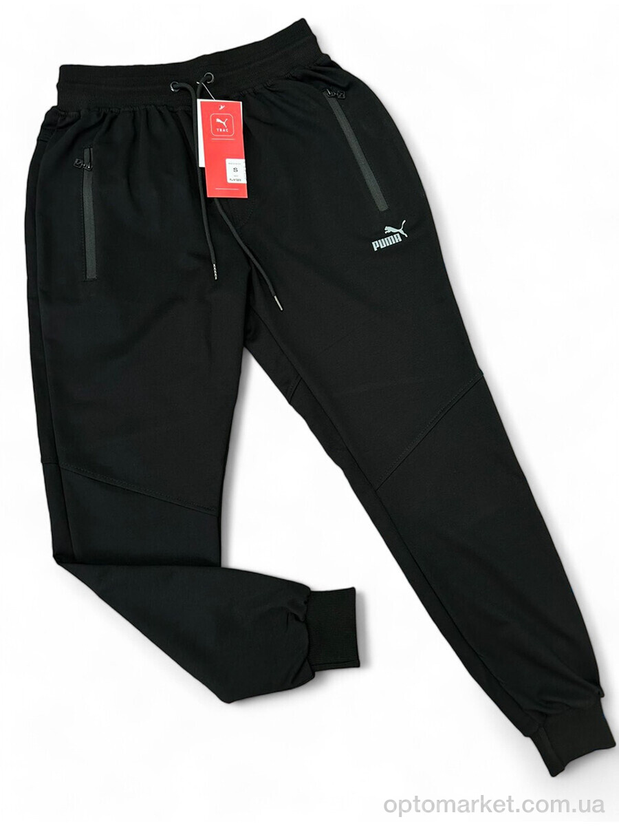 Купить Спортивні штаны чоловічі pu-4440 P.ma чорний, фото 2