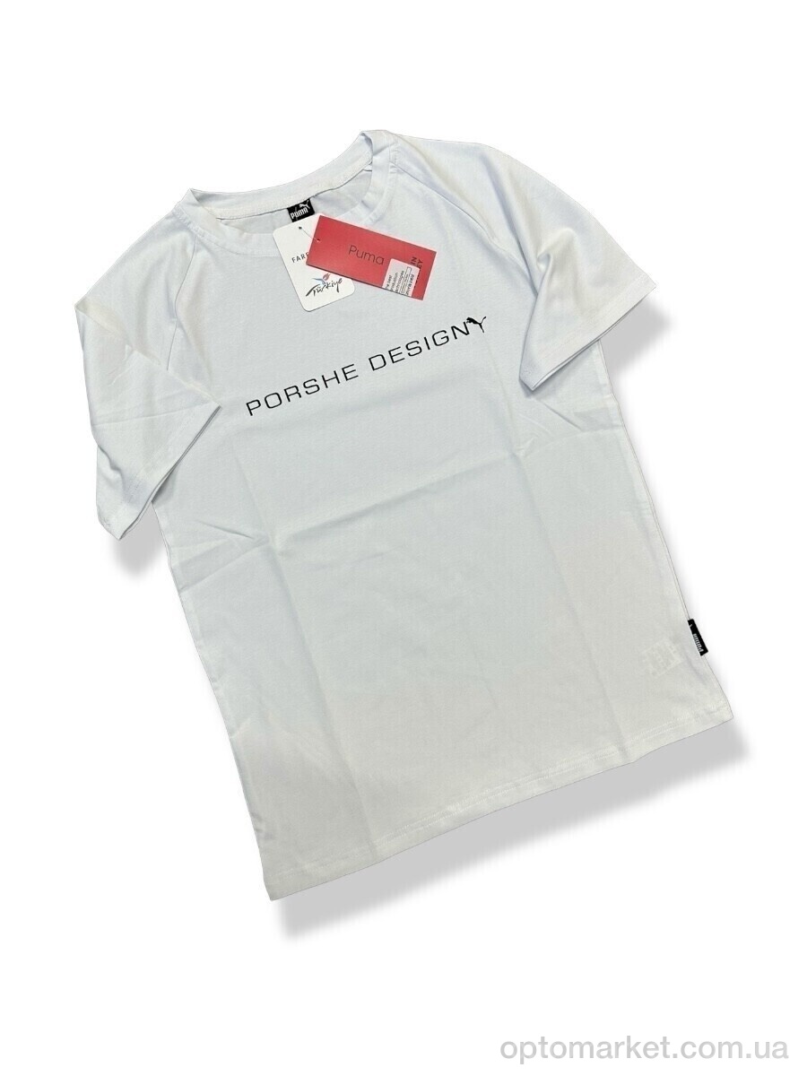 Купить Футболка чоловічі Pu-S-1-3 P.ma білий, фото 2