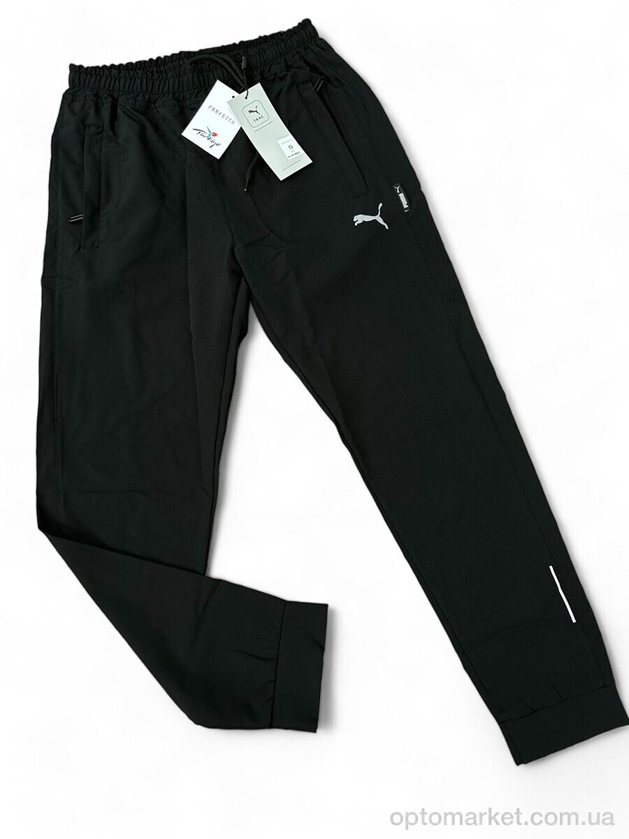 Купить Спортивні штаны чоловічі pum-80 P.ma чорний, фото 2