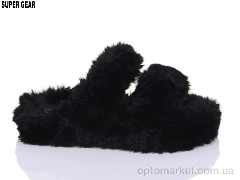 Купить Капці жіночі PV01 black Super Gear чорний, фото 1