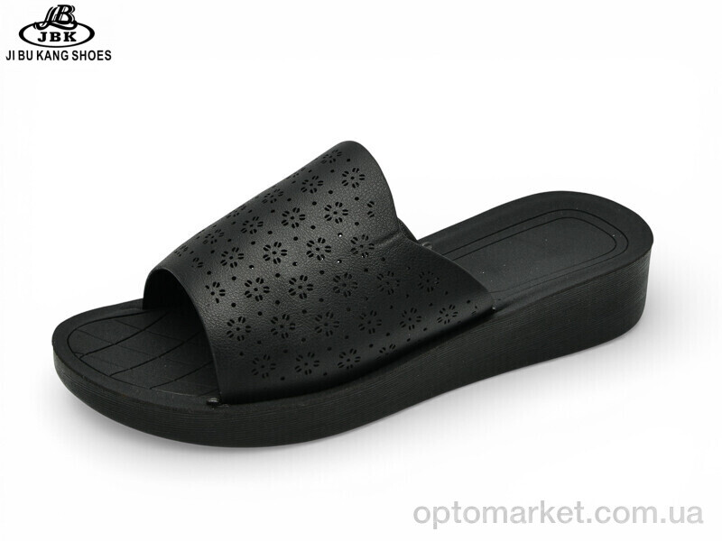 Купить Шльопанці жіночі PV10-1 black Jibukang чорний, фото 1