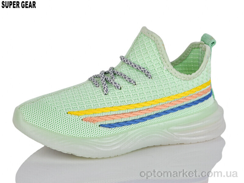 Купить Кросівки дитячі PV81A-3 green Super Gear зелений, фото 1