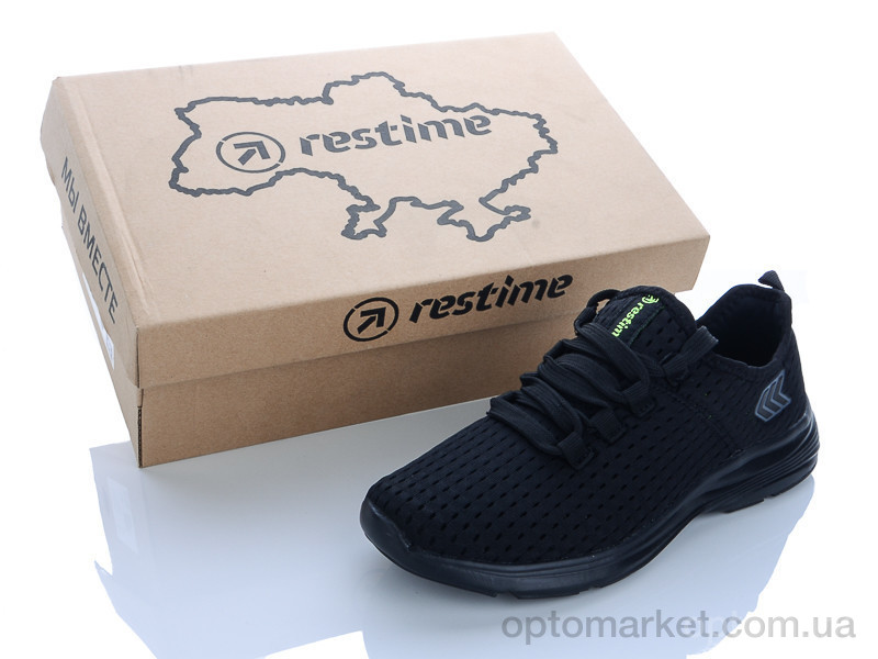 Купить Кроссовки женские PWL20811 black Restime черный, фото 1